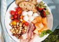 Prosciutto, Mozzarella & Melon Plate