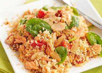 Salmon and Couscous Casserole
