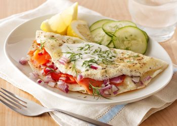 Asparagus-Cheese Omelet