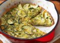 Cheddar and Zucchini Frittata