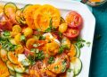 Heirloom Tomato Salad with Tomato Vinaigrette
