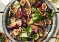 Grilled Endive & Red Onion with Fresh Figs