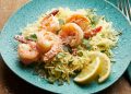 Spaghetti Squash Shrimp Scampi