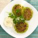 Edamame Falafel with Lemon Aioli