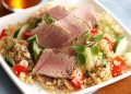 Quinoa Salad with Seared Tuna