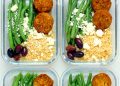 Meal-Prep Falafel Bowls with Tahini Sauce
