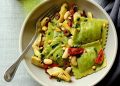 Mediterranean Ravioli with Artichokes & Olives